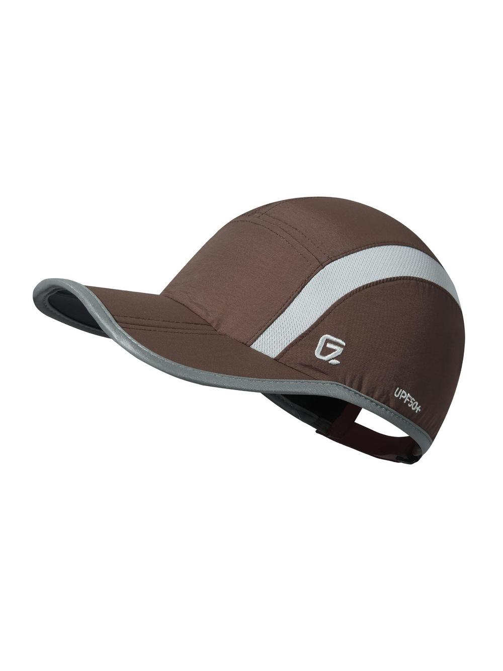 Reflective Folding Outdoor Hat Unstructured | Coffee Brown | Size 6 7/8-7 1/2